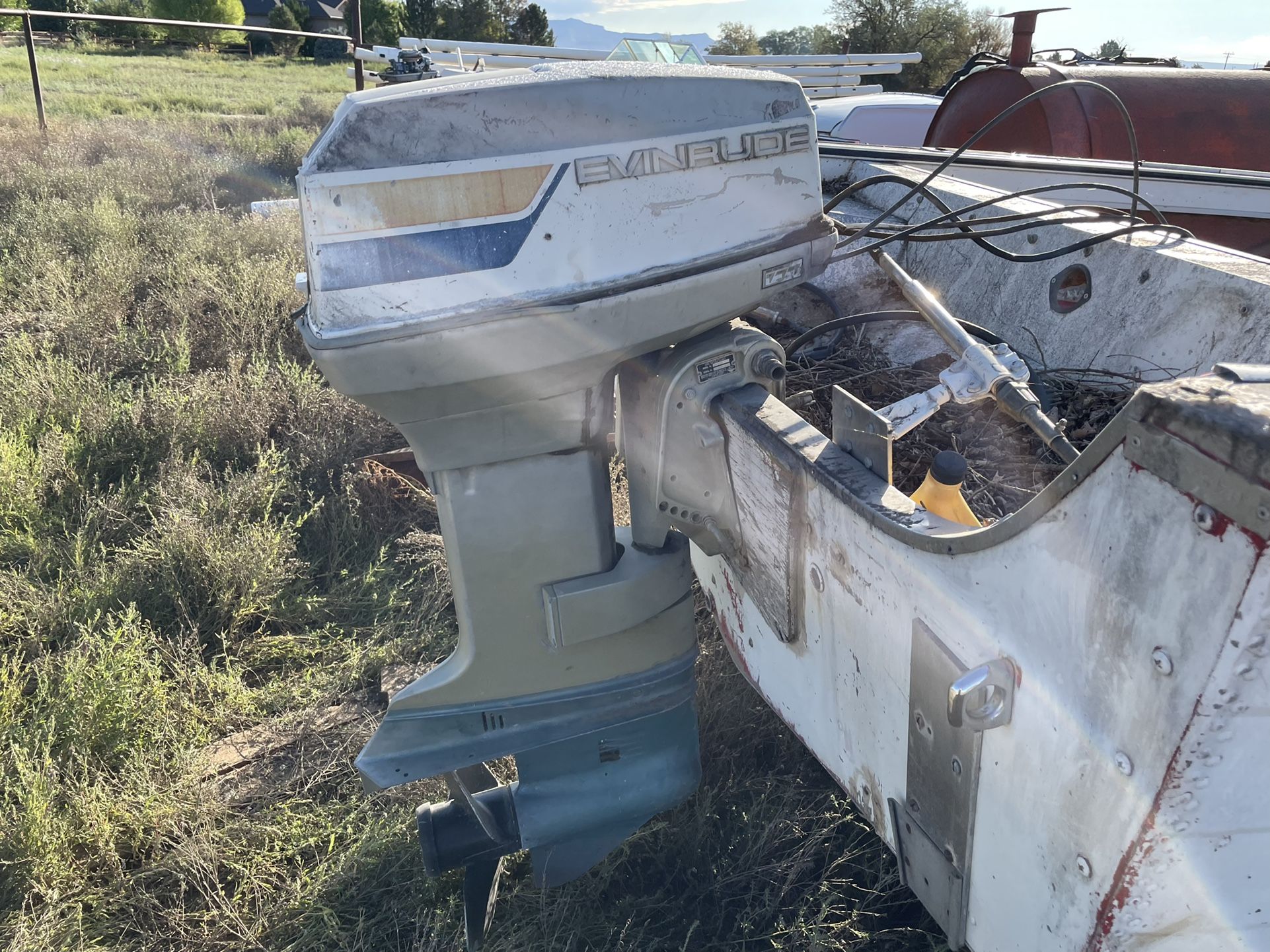 50hp Evinrude Outboard 