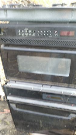 G.E . cook top ,microwave ,oven