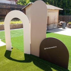 Backdrops, Snack Cart, Wood Signs, Etc...