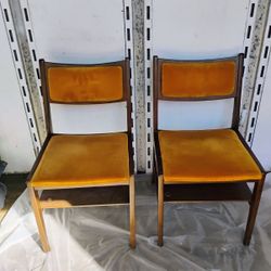 Set of “18” 1950s Danish Teak “Boomerang “ Dining Chairs