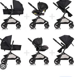 Travel System Stroller And Car seat 