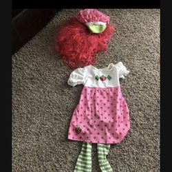 Strawberry shortcake costume