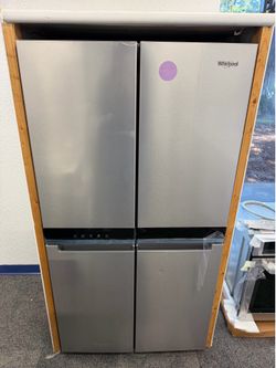 Whirlpool 4 door counter depth refrigerator
