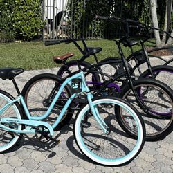3G Bikes Long Beach California beach cruiser Bicycles (starting price at $399 and up)