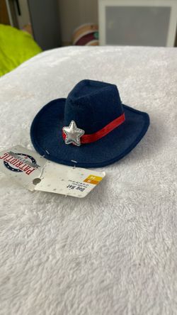 NEW SMALL pet Sheriff/Patriotic Pet Hat