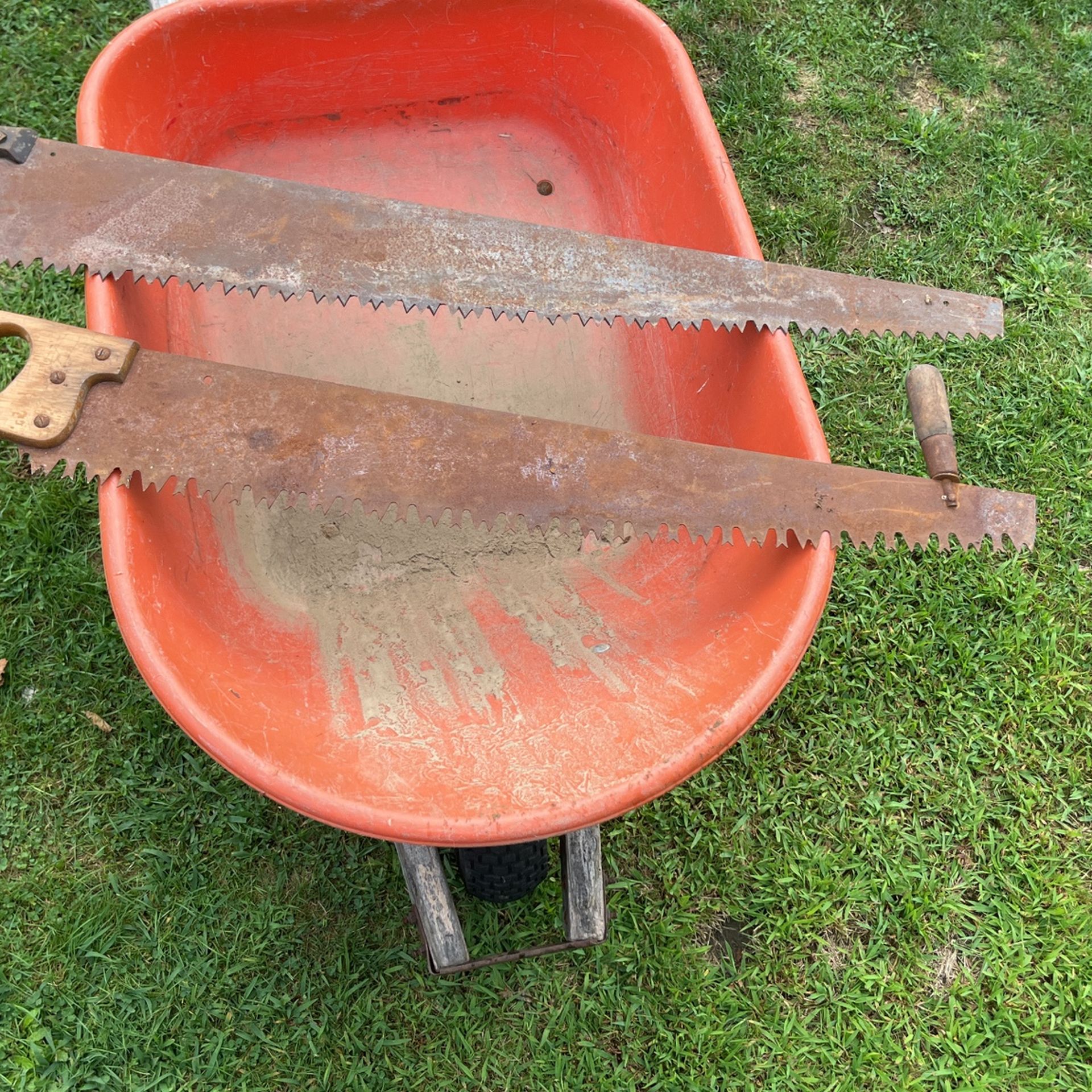 old hand saws