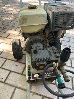 Honda 13hp pressure washer 4000psi