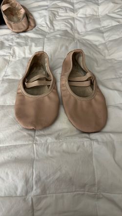 Size 2 Pink Leather Ballet Slipper