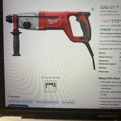 Milwaukee SDS Plus Rotary Hammer Kit 