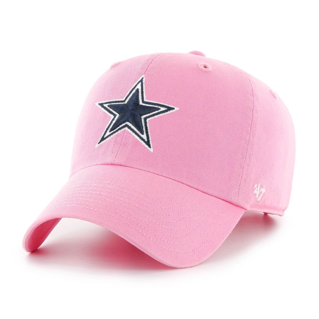 WOMEN'S '47 PINK DALLAS COWBOYS CLEAN UP ADJUSTABLE HAT