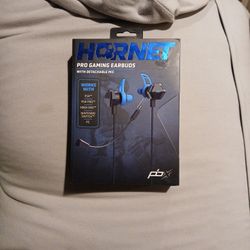 PBX Hornet Pro-Gaming Earbuds (Including Detachable Mic)