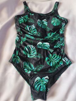 TEMPT ME** ONE PIECE..Tummy control..Floral..Mesh design..XL