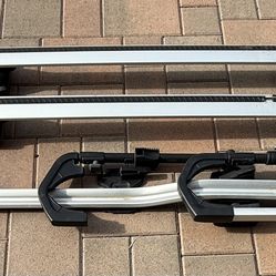 Thule 47” AeroBlade Bars & UpRide Bike Rack