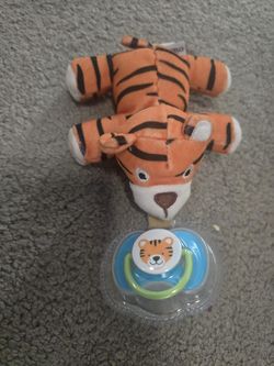 Tigger Toy With Pacifier 