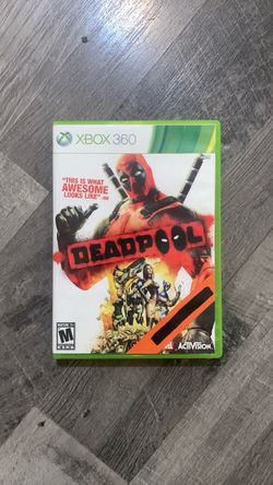 Deadpool Xbox 360 Game Disc