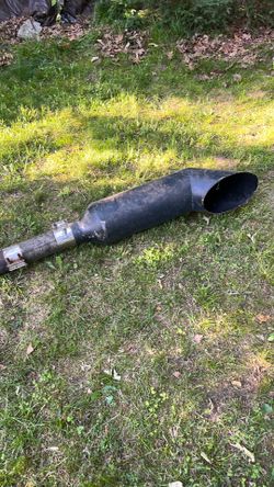 8”x4”x36” exhaust stack/ tailpipe