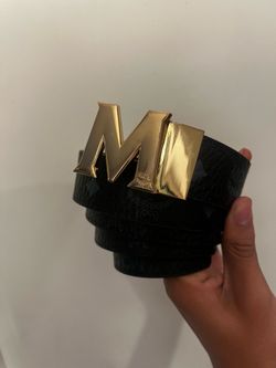 Black MCM Belt
