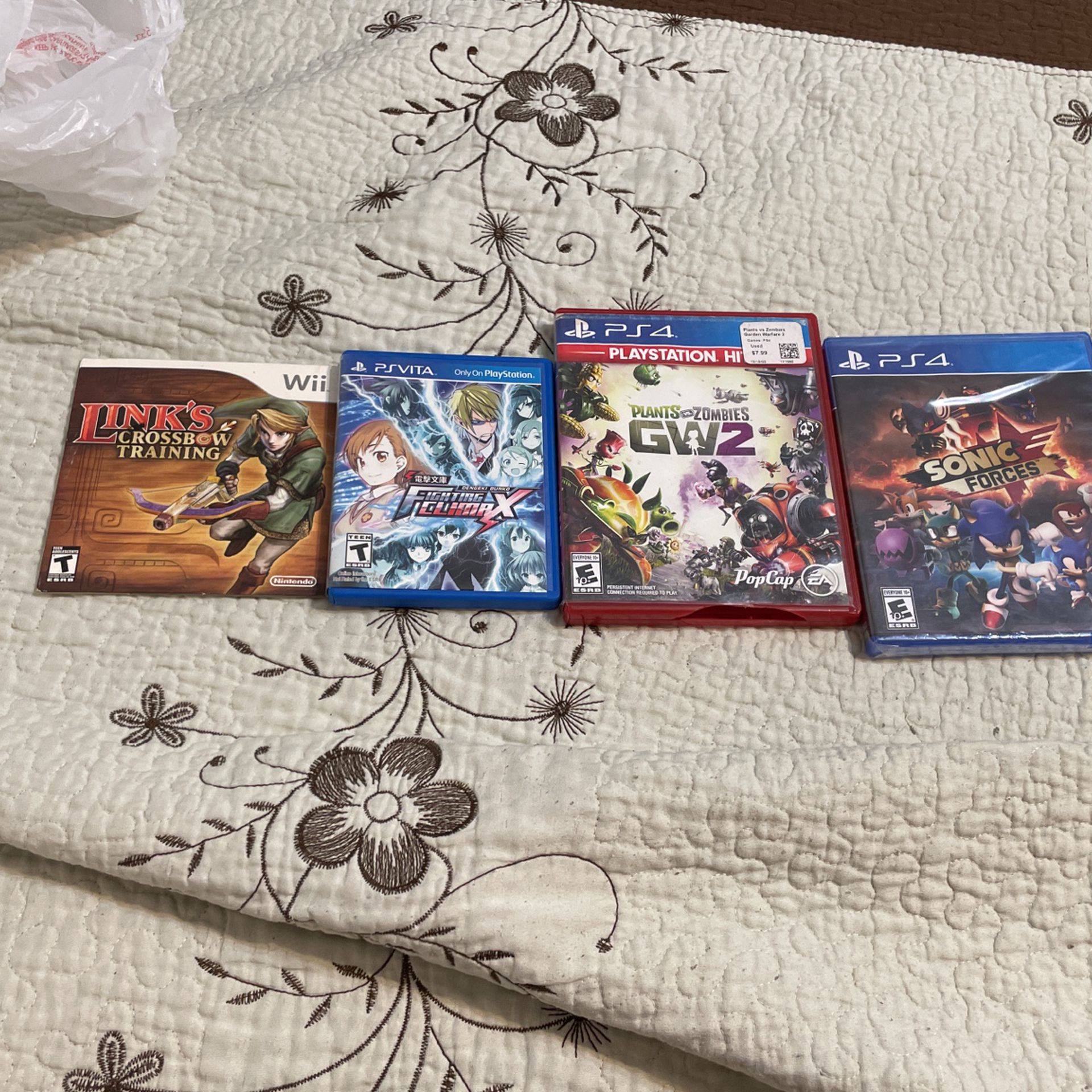 Three Ps4 Games In One Wii Game