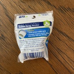 New Bits LTD High Efficiency Shower Head, Swivel Spray Aerator, & 2 Bubble Spray Aerators 