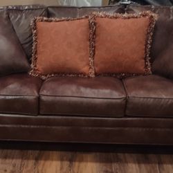 Leather Couch