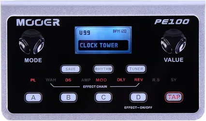 Mooer PE 100 Multi Effects*New*