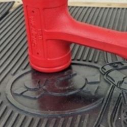  Snap-on Tools USA RED 24oz/650g Soft Grip Dead Blow Hammer HBFE24 