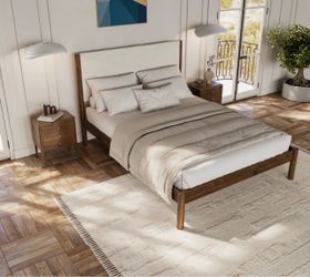 Solid Wood Queen Size Bed Frame