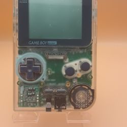 Nintendo Game Boy Pocket Launch Edition Clear Handheld System