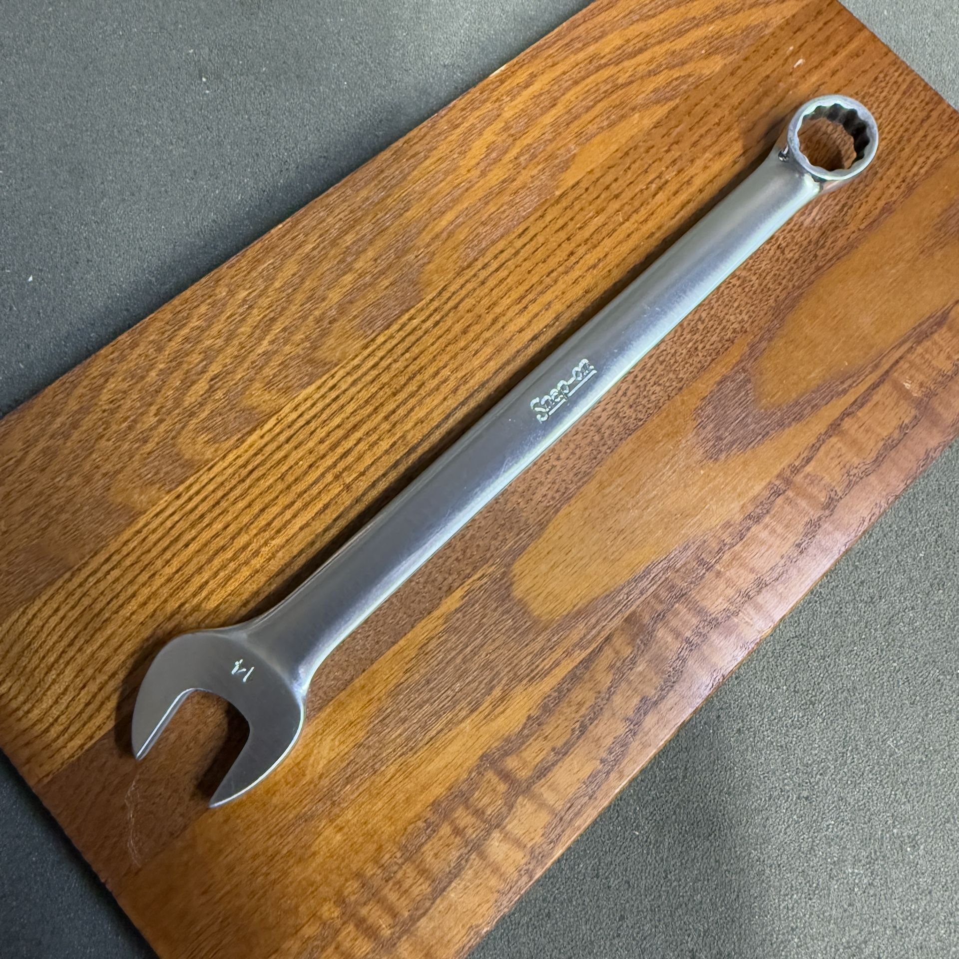 Snap On OEXM140 14mm 12 Point Metric Chrome Combination Wrench USA 