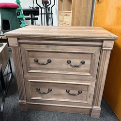 2-Drawer File Cabinet – Letter/Legal Size Storage – Vintage Home Office Filing Cabinet（scratch）