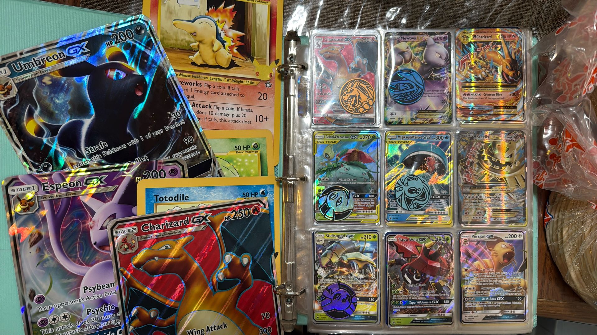 Variety Of Pokemon Cards