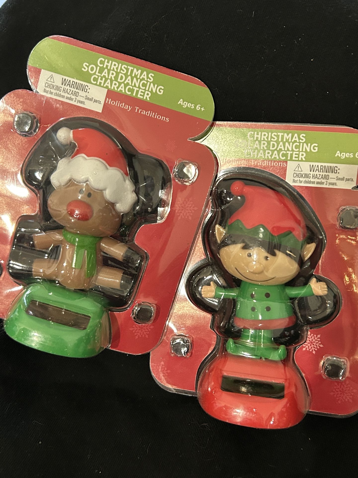 Christmas Solar Dancing Characters
