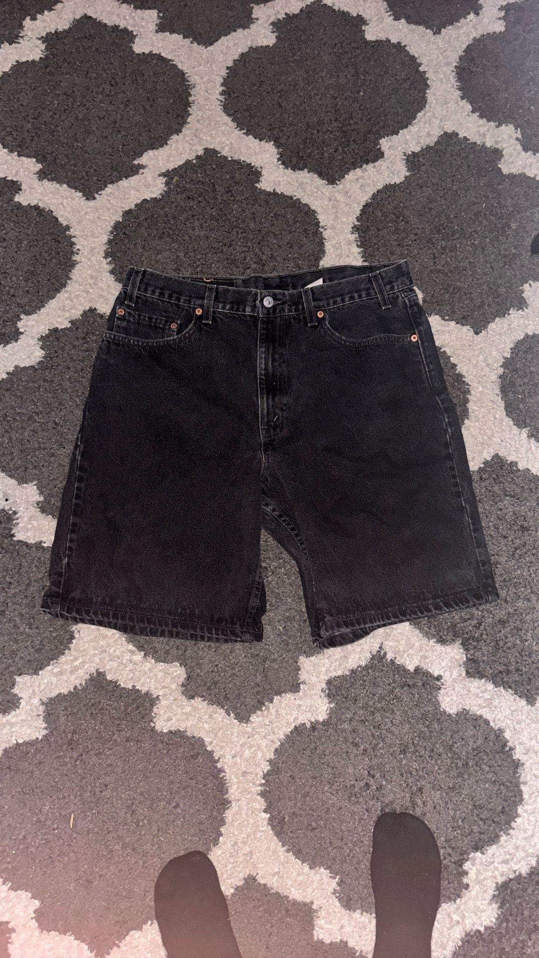 Levi Black Jorts W36