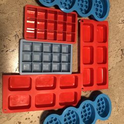 Various Silicone Molds For Soap Making And More