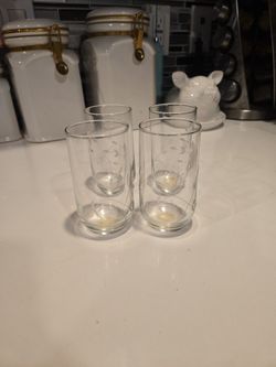 Princess House Small Glasses Maybe 6oz ?