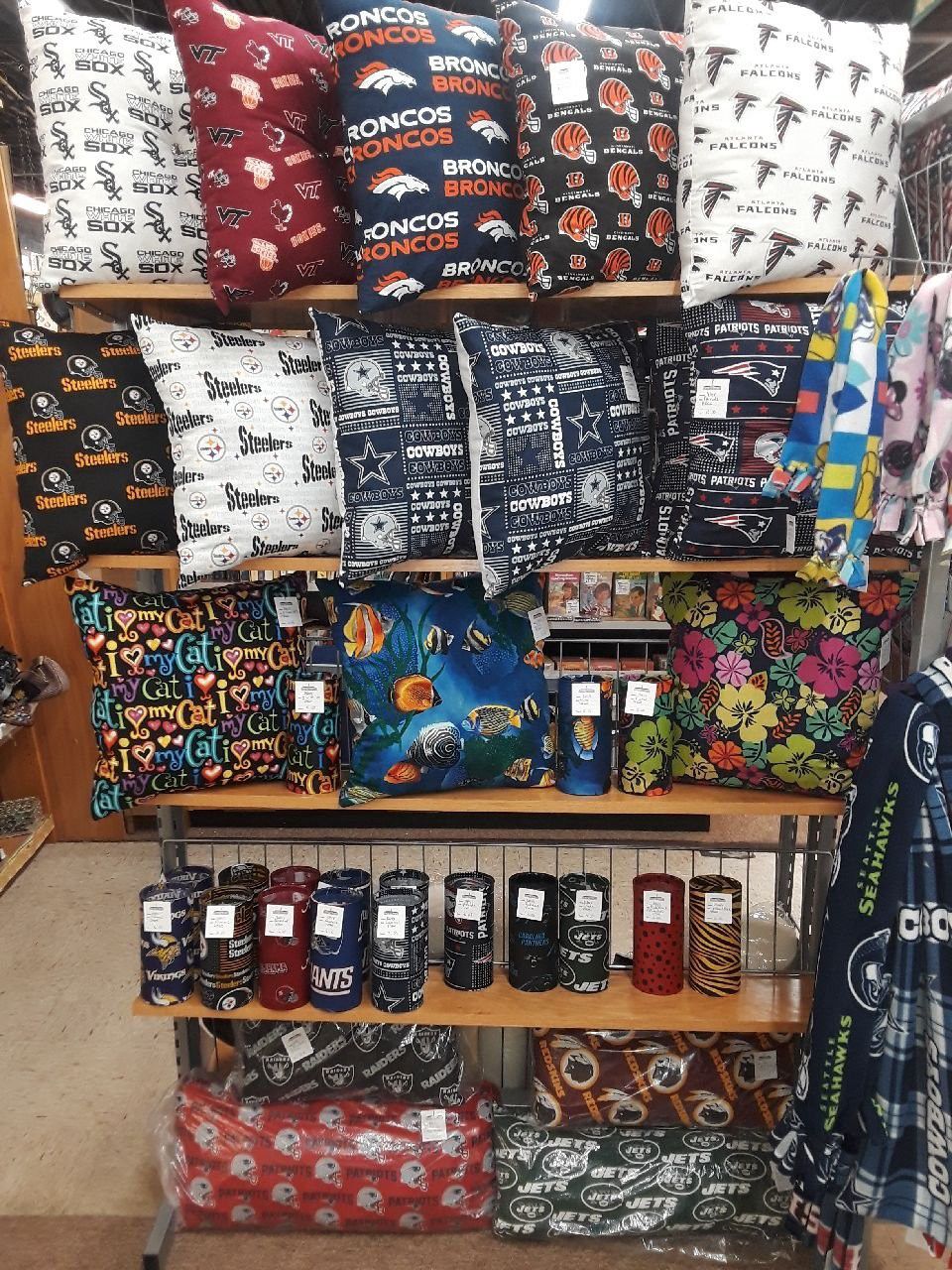 NFL throw pillows and more