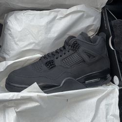 Jordan 4 Retro Black Cat Size 10.5 Men Brand New 