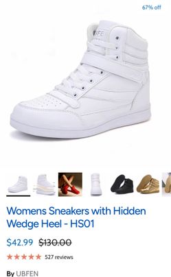 Women Tan Sneaker Wedge