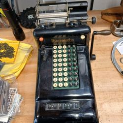 Vintage Burroughs Adding Machine