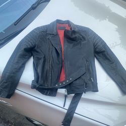 ALL SAINTS Men’s Leather Jacket