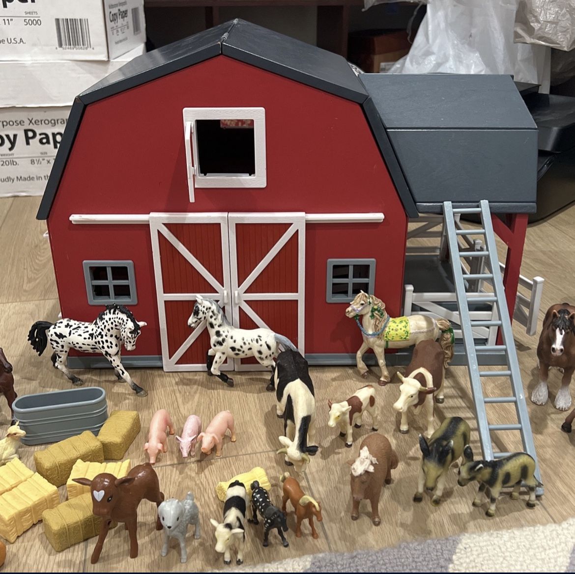 Kaplan Barn And Barn Animals