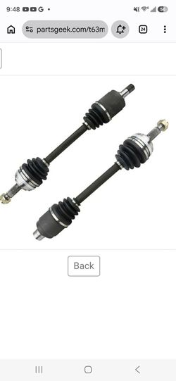 Prelude 5th gen cv axles