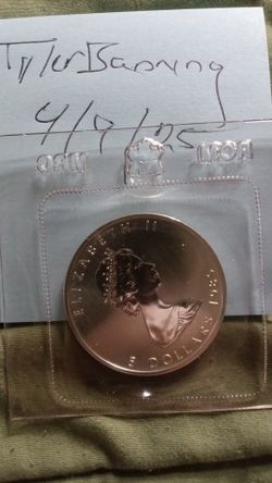 1989 Uncirculated Maple Leaf