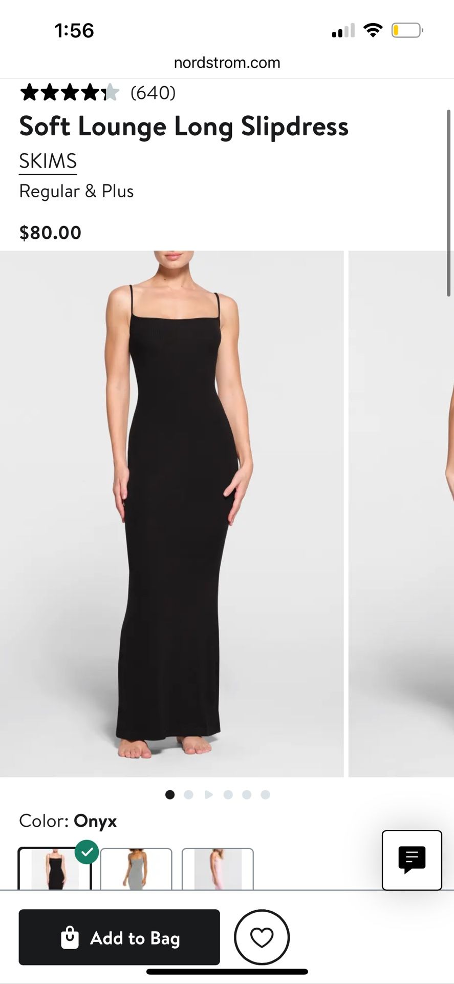 Skims Soft Lounge Long Slipdress