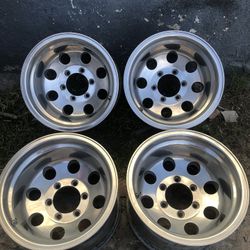15” Eagle Alloys Wheels 6x5.5 Chevy Gmc C10 Obs Yukon Suburban Projects K5 K10 Toyota 15x10  Nissan Hardbody  15x12.5 Prime Wheels 