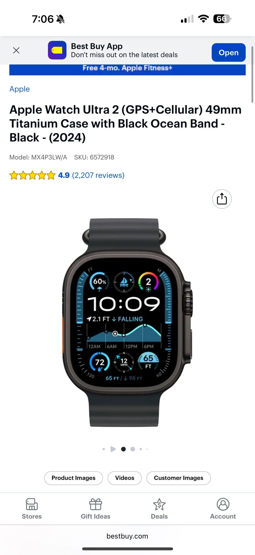 Apple Watch Ultra 2 [GPS + Cellular 49mm] 