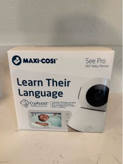 Maxi-Cosi See Pro 360° Baby Monitor 2K HD - Brand New Sealed