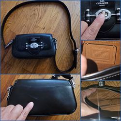 Black Coach purse- Cross body
