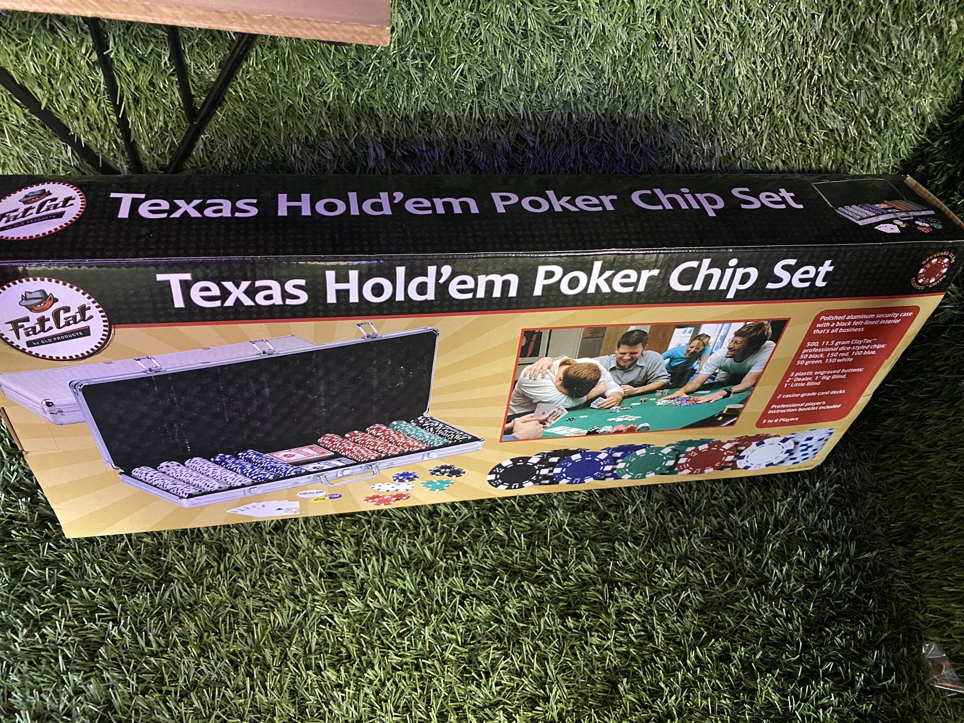 500pc Texas Hold’em Poker Set 