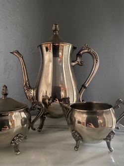 Silver Plated Hong Kong Coffee/Tea Set